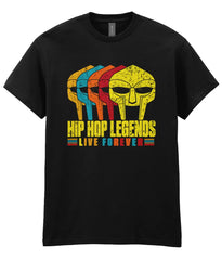 Hip Hop Legends Live Forever - T-Shirt