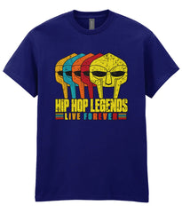 Hip Hop Legends Live Forever - T-Shirt
