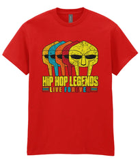 Hip Hop Legends Live Forever - T-Shirt