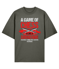 A Game Of Chess - Oversize Organic Tee
