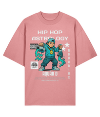Hip Hop Astrology – Aquarius 'Aquar D' Oversize Tee