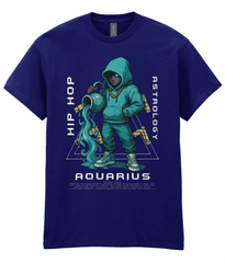 Hip Hop Astology T-Shirt - Aquarius