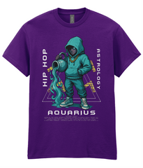 Hip Hop Astology T-Shirt - Aquarius