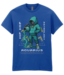 Hip Hop Astrology T-Shirt - Aquarius