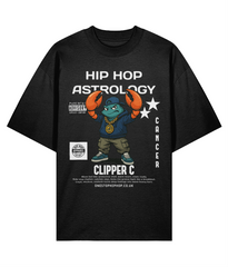 Hip Hop Astrology – Cancer Clipper C Oversize Tee