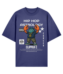 Hip Hop Astrology – Cancer Clipper C Oversize Tee