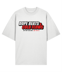 Dope Beats & Cold Flows - Oversize Organic Tee