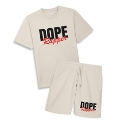 Dope Rapper - Oversize Tee & Shorts Combo