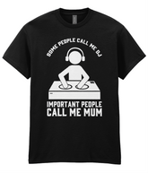 DJ Dad T-Shirt - Short Sleeve Shirt 5 Colors - Urban Streetwear - Online Shop