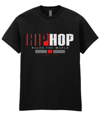 Hip Hop Rules The World T-Shirt - 5 Colors - #HipHop50th