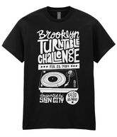 Brooklyn Turntable Challenge - T shirt - Black/White/Lime/Red - #PHC