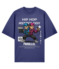 Hip Hop Astrology – Gemini Paralle Oversize Tee