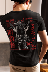 Hip Hip Assassin - Hip Hop Amime T-Shirt (Front & Back Print)
