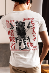 Hip Hip Assassin - Hip Hop Amime T-Shirt (Front & Back Print)