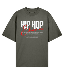 Hip Hop Ebonics - Oversize Organic Tee