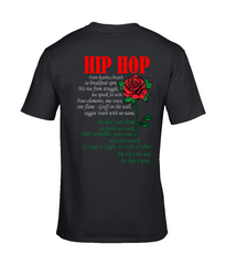 Hip Hop Poetry - T-Shirt (Back Print) - 4 Colors