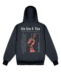 Hip Hop & Rap Where;s My Heart At - Delux Heavyweight Hoodie