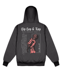 Hip Hop & Rap Where;s My Heart At - Delux Heavyweight Hoodie