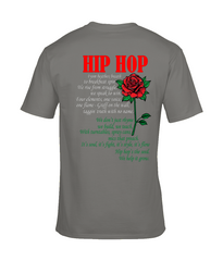 Hip Hop Poetry - T-Shirt (Back Print) - 4 Colors