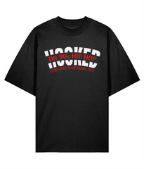Hooked On 90s Hip Hop - Oversized Organic Tee