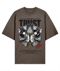 In DJs We Trust Original - Organic Oversize Tee -