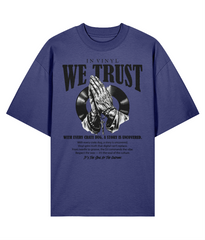 In VInyl We Trust - Organic Oversize Tee -