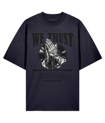 In VInyl We Trust - Organic Oversize Tee -