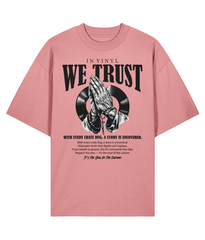 In VInyl We Trust - Organic Oversize Tee -