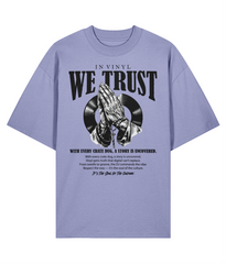 In VInyl We Trust - Organic Oversize Tee -