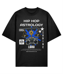 Hip Hop Astrology – Libra Zodiac Oversize Tee