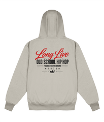 Long Live Old School Hip Hop - Delux Heavyweight Hoodie