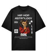 Hip Hop Astrology – Leo Mane Oversize Tee