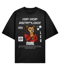 Hip Hop Astrology – Leo Mane Oversize Tee