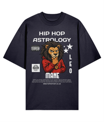 Hip Hop Astrology – Leo Mane Oversize Tee