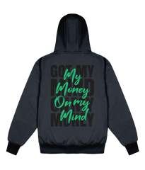 My Money On My Mind - Delux Hip Hop Hoodie (Heavyweight Edition)