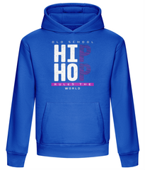 Old School Hip Hop Rules The World - Heavyweight Box Hoodie