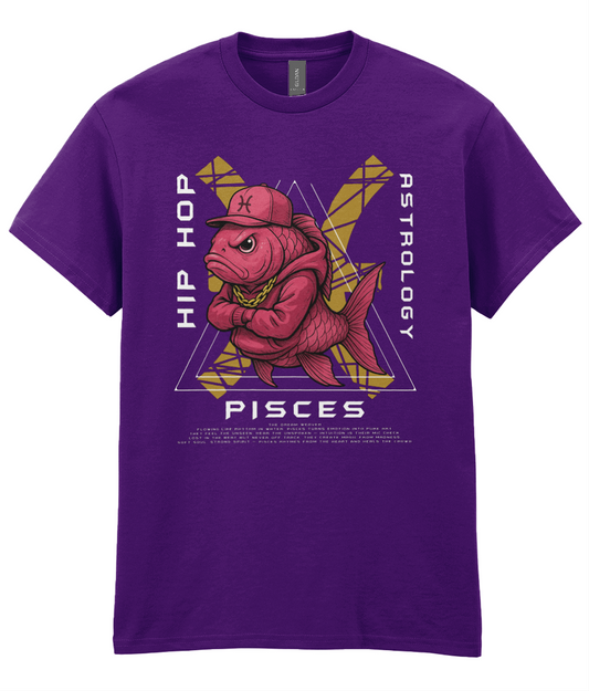 Hip Hop Astrology T-Shirt - Pisces