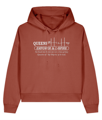 Queens Of Hip Hop Enpower - Ladies Organic Hoodie
