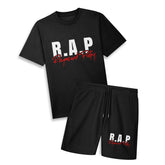 R.A.P Rhyme & Poetry - Oversize Tee & Shorts Combo