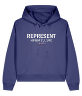 Represent Hip Hop Culture - Ladies Organic Hoddie