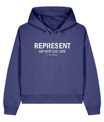 Represent Hip Hop Culture - Ladies Organic Hoddie