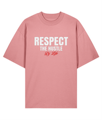 Respect The Hustle, DJ Life - Oversize Organic Tee