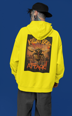 Killah Bees Heavy Weight Unisex Hip Hop Zip-Up Hoodie