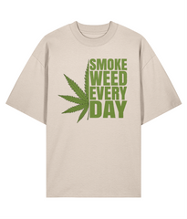 Smoke Weed Everyday - Oversized Organic Tee