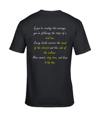 The Message - Hip Hop T-Shirt (Back Print) - 5 Colors