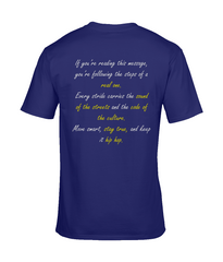 The Message - Hip Hop T-Shirt (Back Print) - 5 Colors
