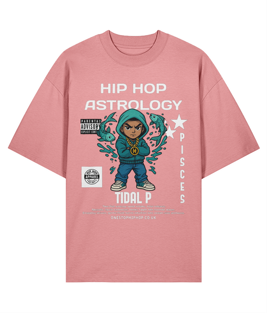 Hip Hop Astrology – Pisces ‘Tidal P ’ Oversized Tee