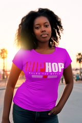 Hip Hop Rules The World - Bella T-Shirt - #LHH