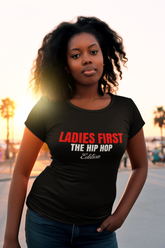 Ladies First The Hip Hop Edition - Ladies Stretch T-Shirt