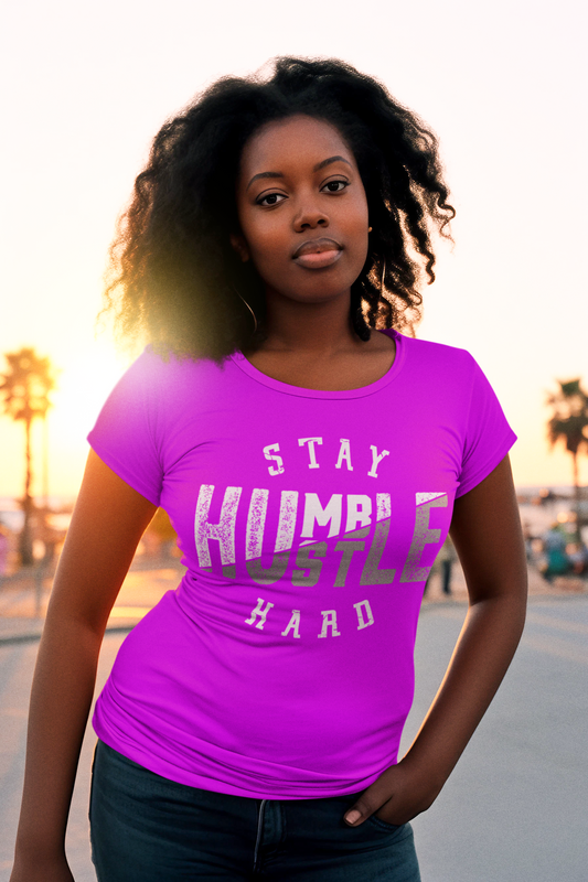 Stay Humble Hustle Hard - Bella T-Shirt - #LHH